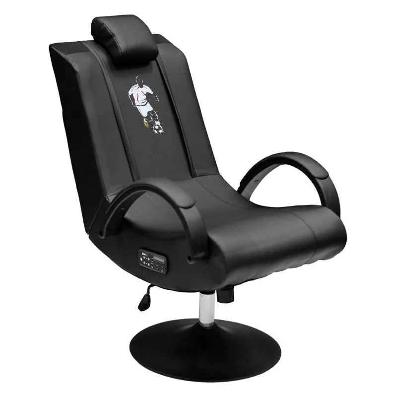 Gaming Chair 100 Pro with Soccer Forward Logo Panel