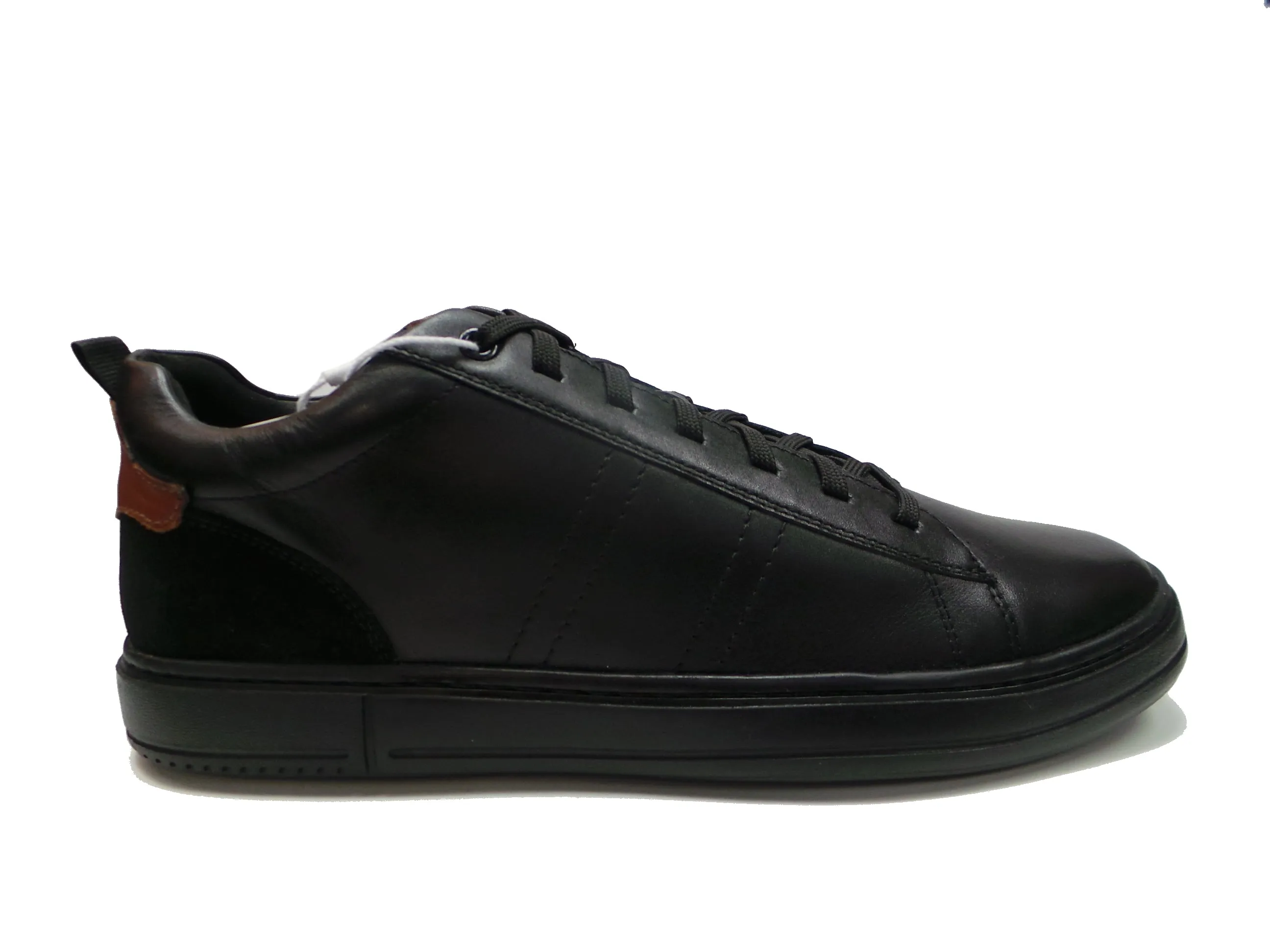 Geox Levico Nappa Leather Court Sneakers