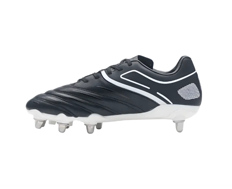 Gilbert Adults Rugby Boot Sidestep X20 Power 8S Black/White