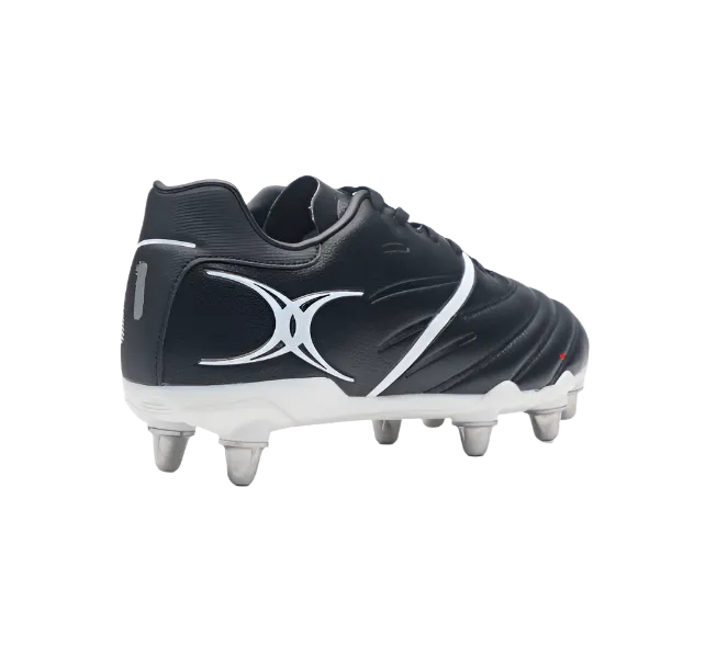 Gilbert Adults Rugby Boot Sidestep X20 Power 8S Black/White