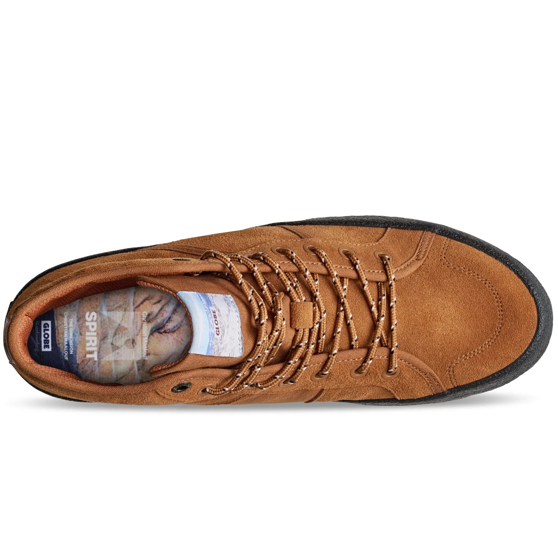 GLOBE Los Angered II Shoes Chestnut/Maalouf