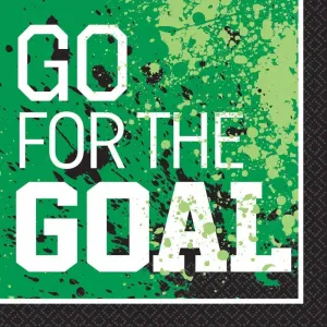 Goal Getter Soccer Napkins - Lunch 36 Pkt