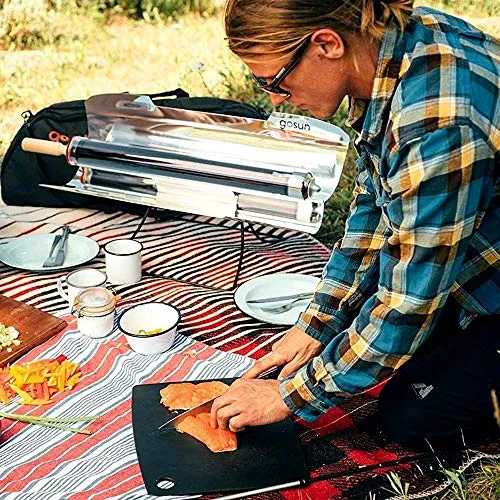 GOSUN Sport Solar Oven | Fastest Portable Camping Stove| Compact Camping Cookware and Survival Gear | Outdoor Oven & Solar Powered Camping Grill | Off-Grid Solar Oven & Stove for Hiking & Camping