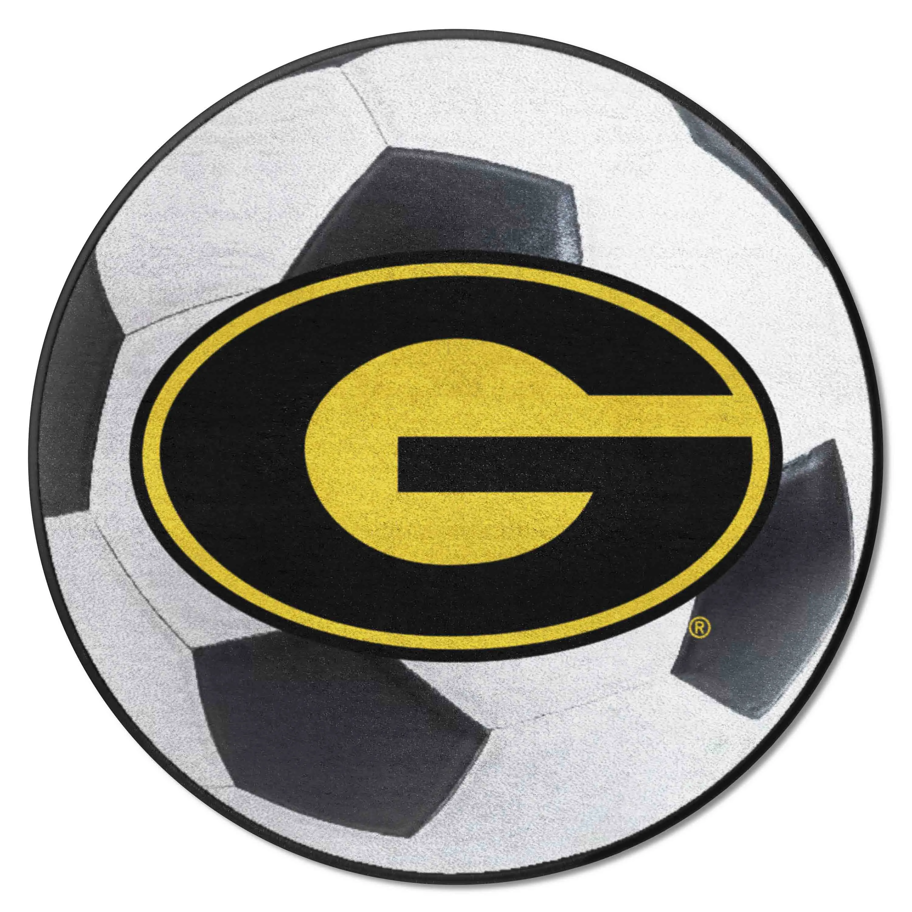 Grambling State Tigers Soccer Ball Rug - 27in. Diameter