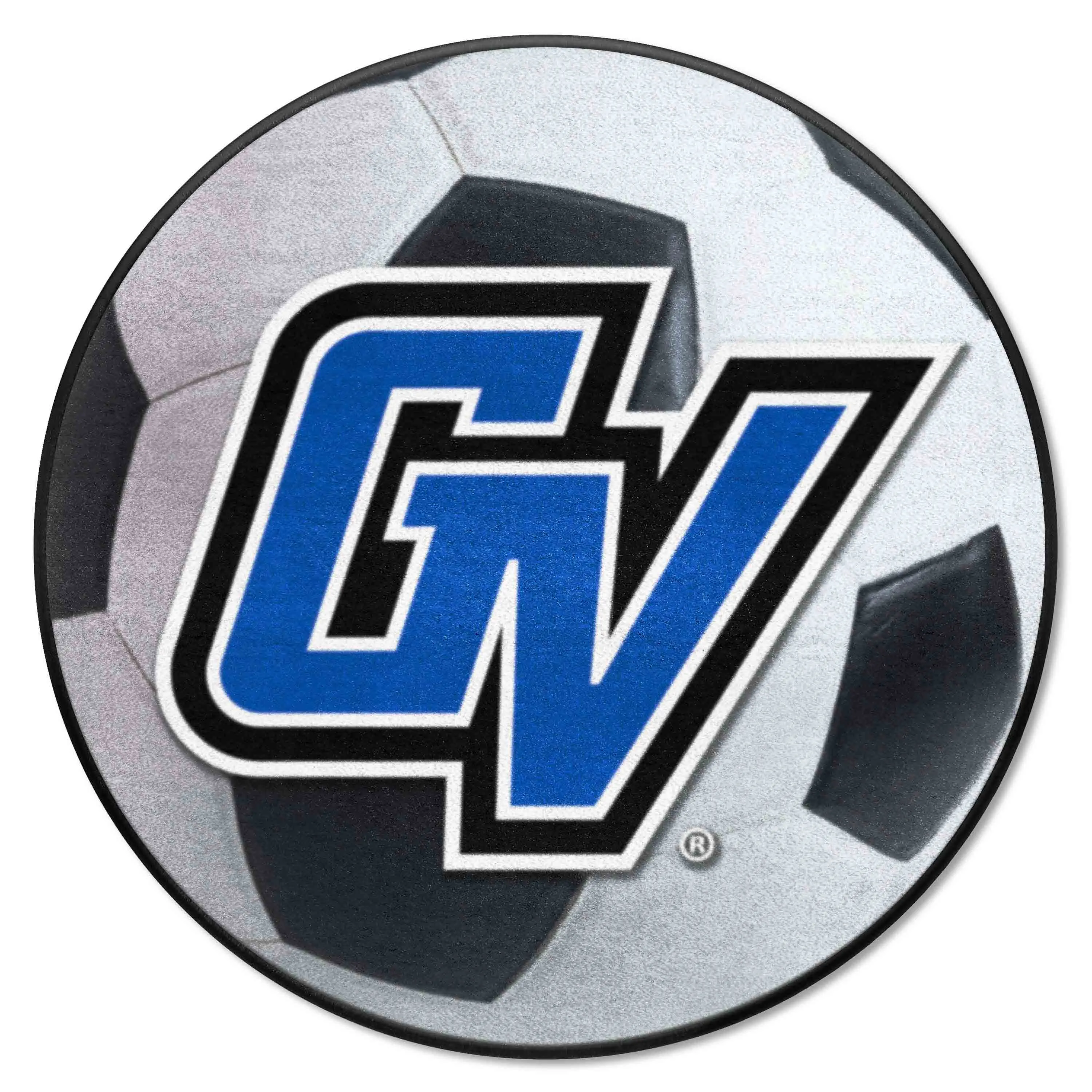 Grand Valley State Lakers Soccer Ball Rug - 27in. Diameter