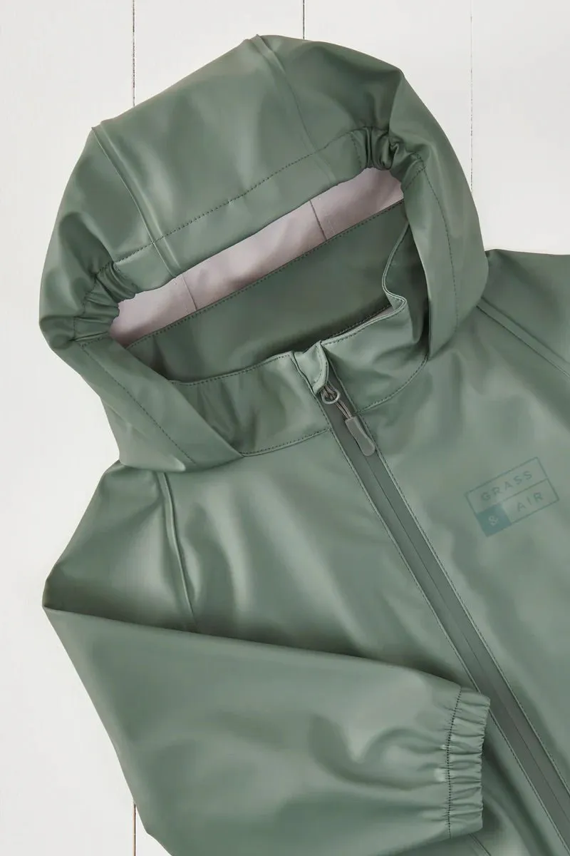 Grass & Air: Khaki Waterproof Rainster Jacket