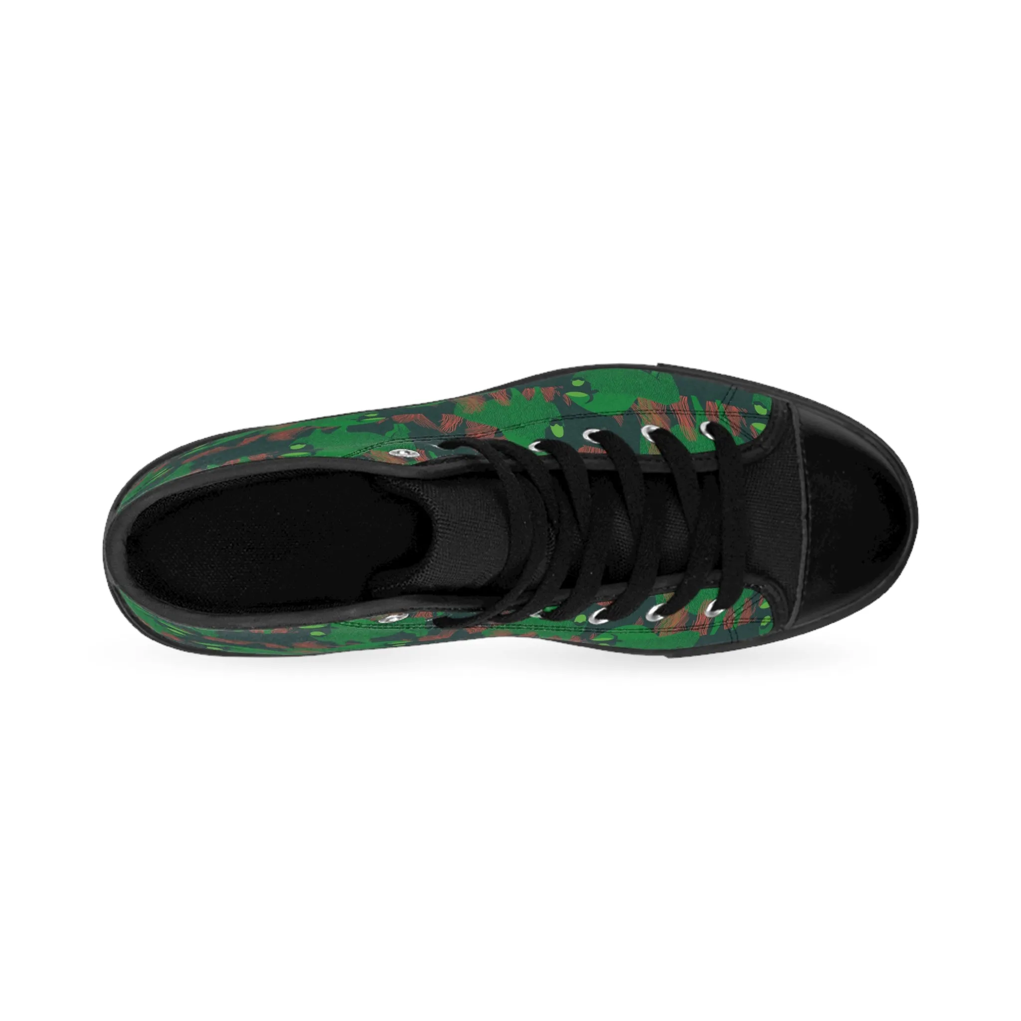 Green Buffalos Women's Classic Sneakers