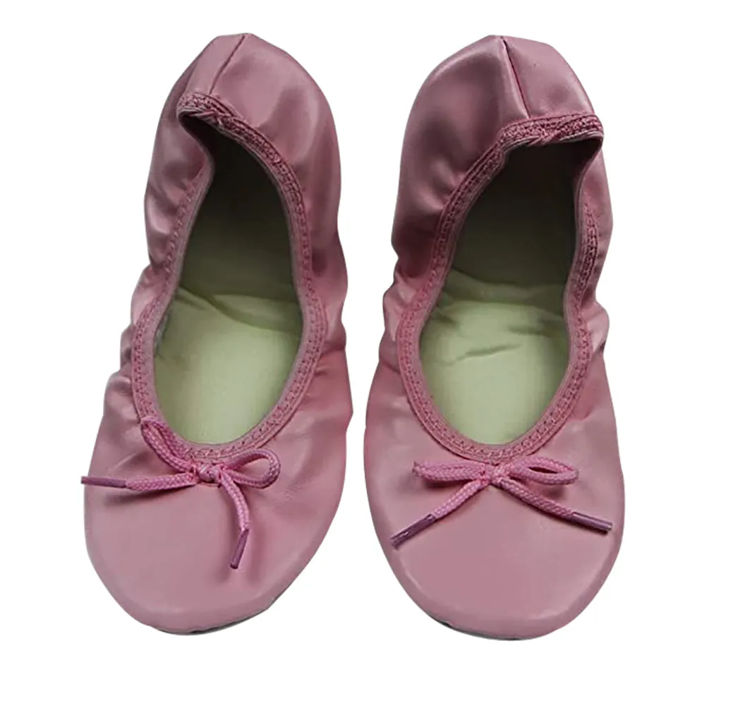 Grosby Girls Kids Jiffies Girl Ballet Dance Flat Slipper Shoes - All Colours