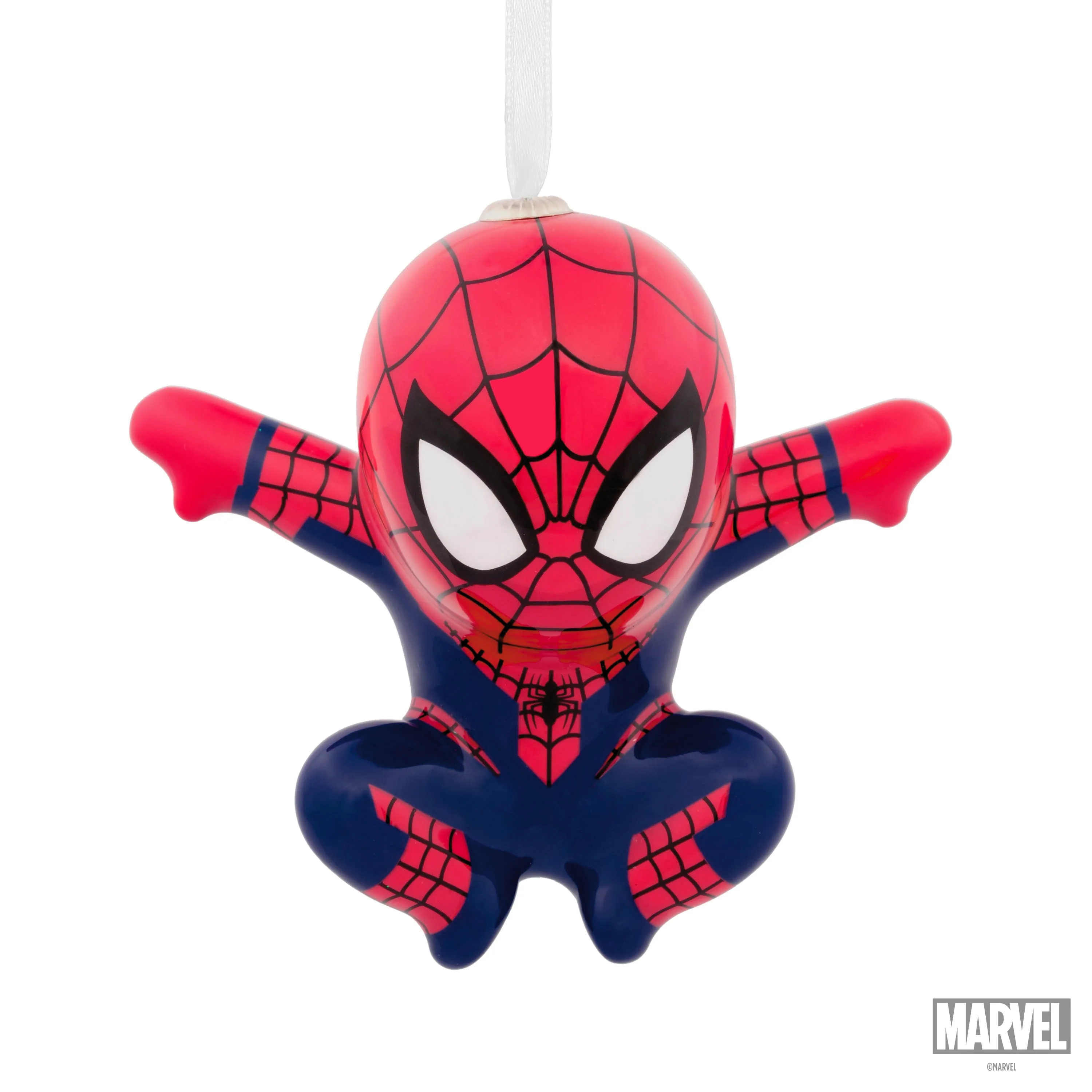 Hallmark Marvel Spider-Man Decoupage Christmas Ornament