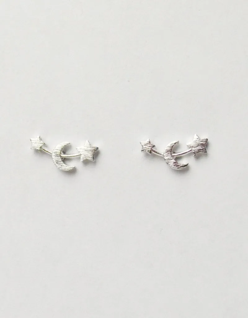 Hanna Stud Earrings (Sterling Silver)