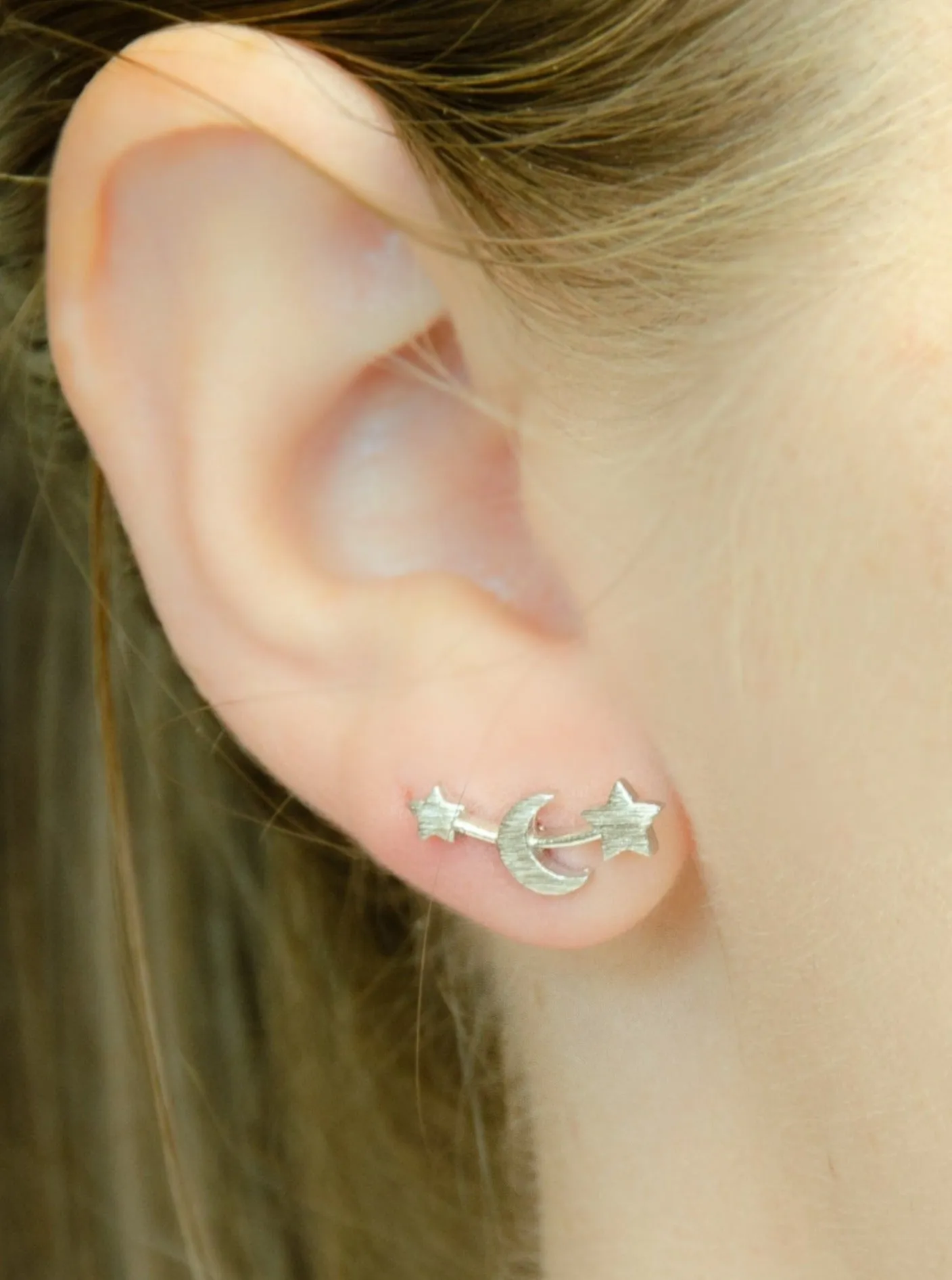 Hanna Stud Earrings (Sterling Silver)