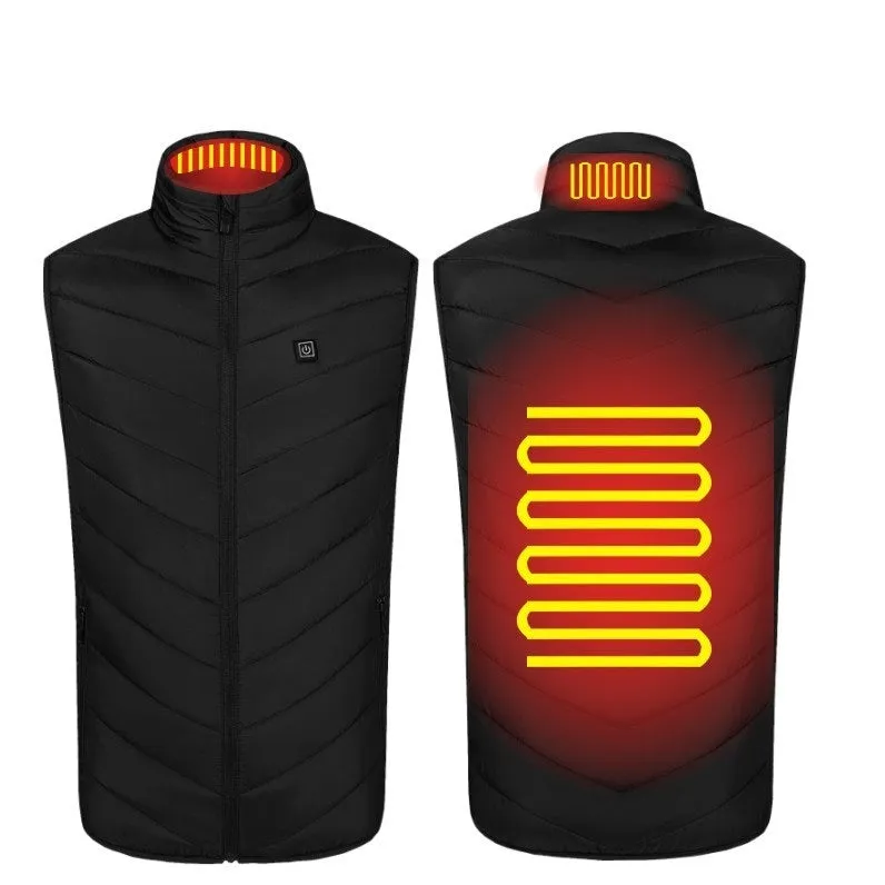 Heated Vest Washable Usb Charging Electric Winter Clothes