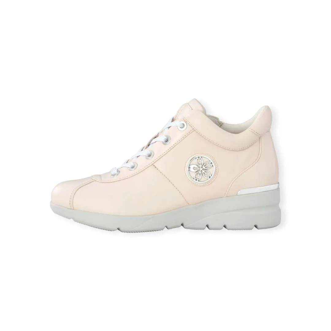 High-top sneakers with "Cherry blossom icon" on the side  #FJ037