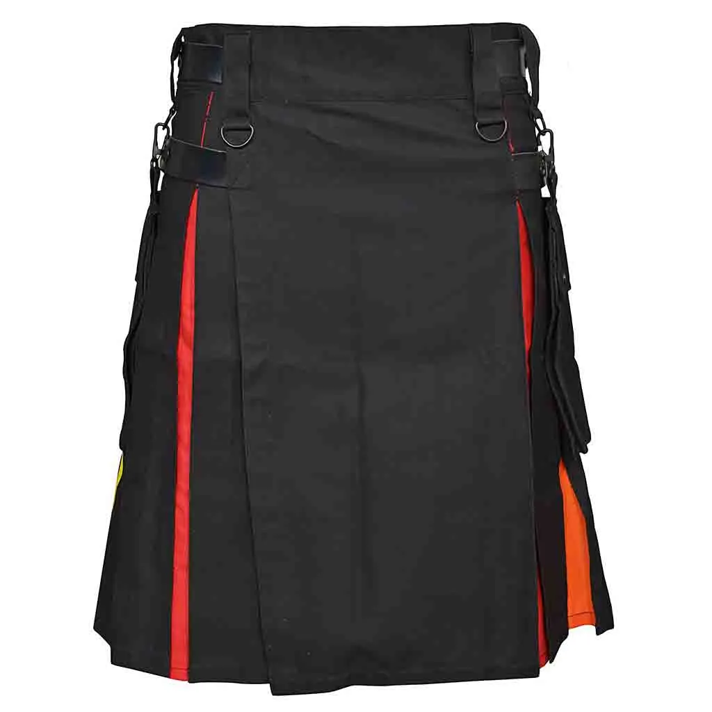 Hybrid Utility Kilt Rainbow