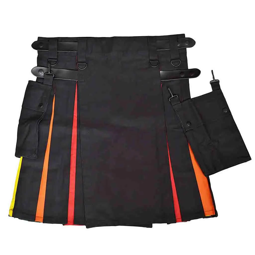 Hybrid Utility Kilt Rainbow