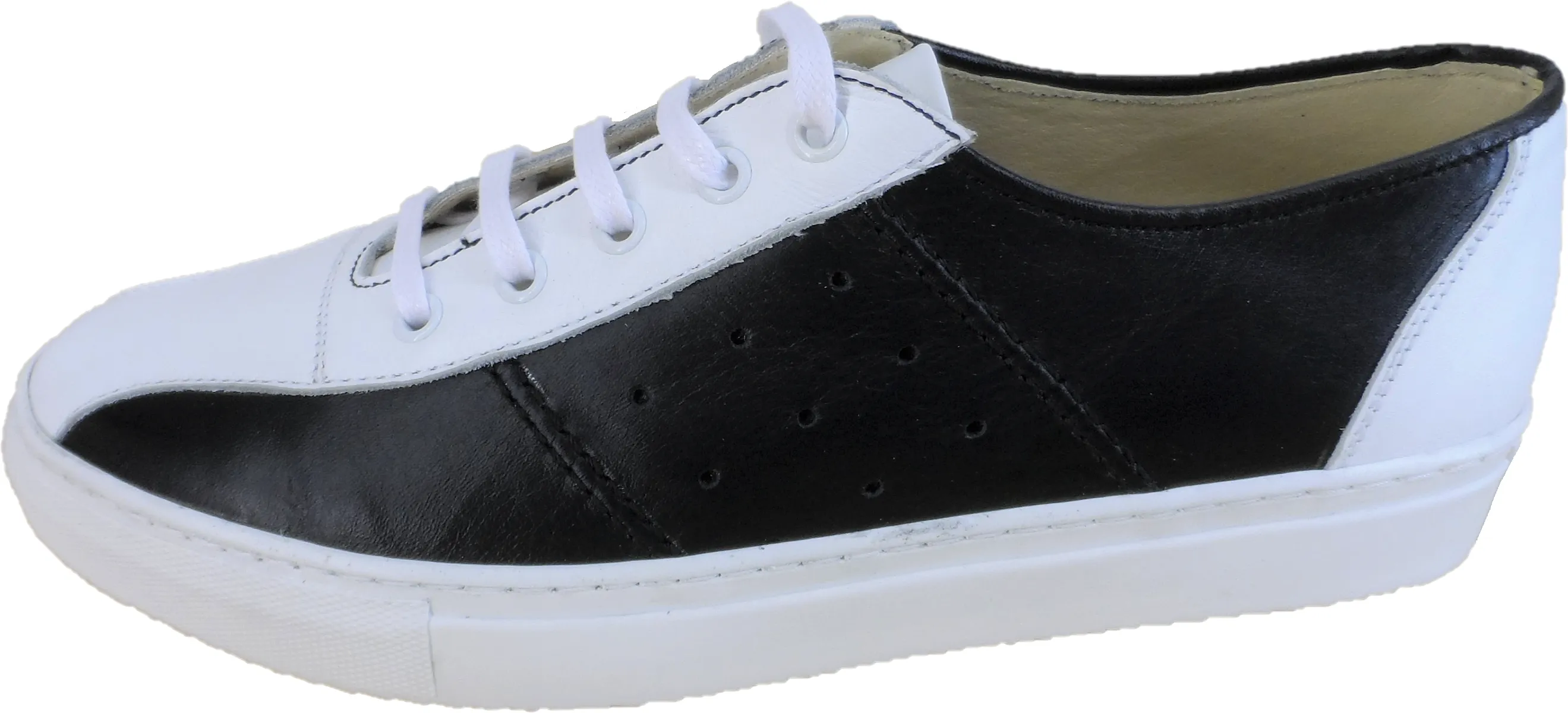 Ikon Original Mens Black/White The Seeker Bowling Trainers