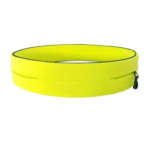 Invisible Running Waist Bag Outdoor Sport Mobile Phone Bag, Size: L(Fluorescent Yellow)