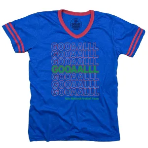 Italy Soccer Gooaalll V-Neck Tee