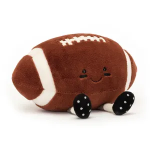 Jellycat soft toy Amuseables Sports American Football AS2USF