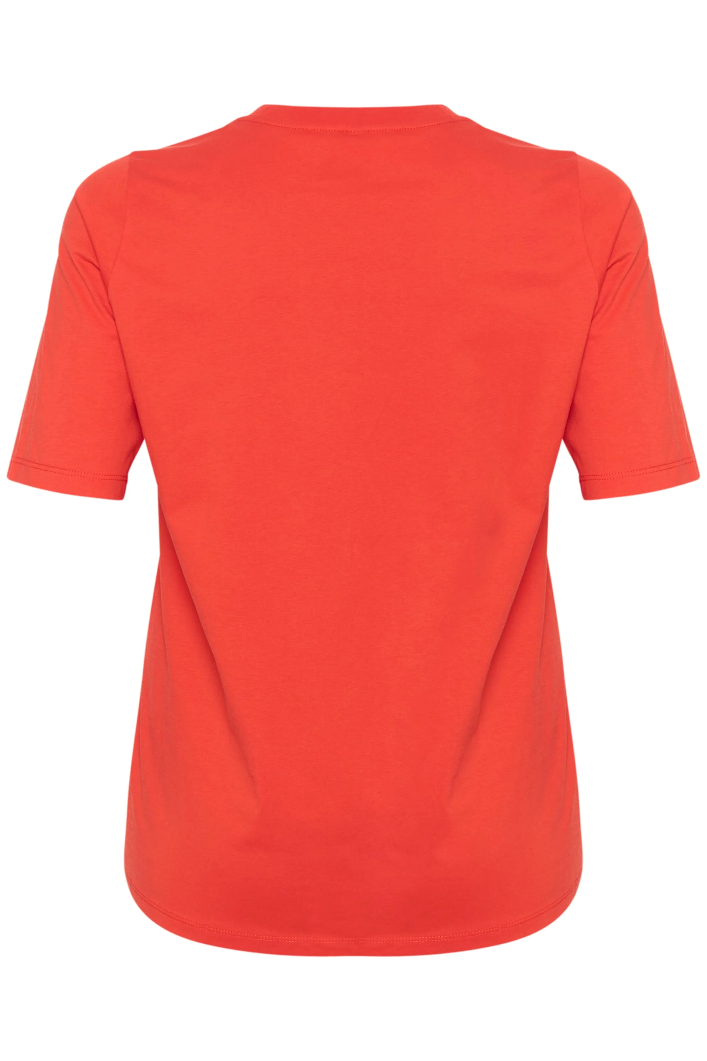 Kaffe Curve Molli T Shirt in Red