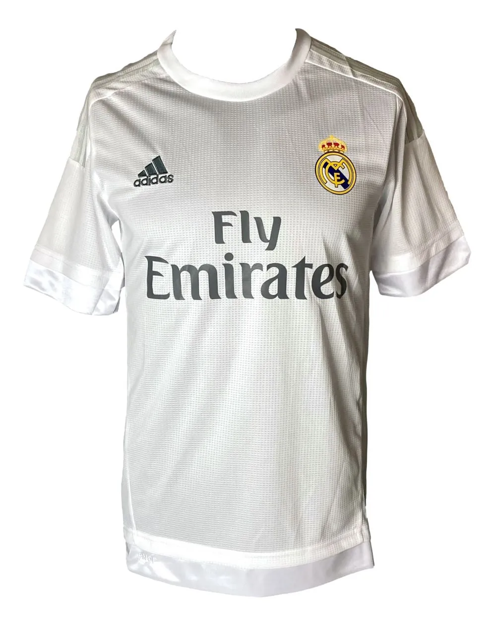 Karim Benzema Signed Real Madrid 2015/16 Adidas Soccer Jersey BAS