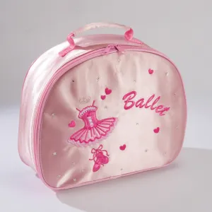 Katz Pink Satin Ballet Dance Soft Vanity Case