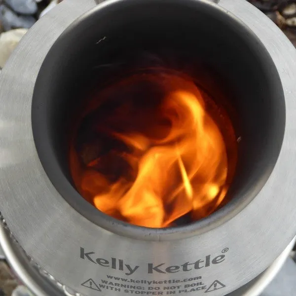 Kelly Kettle Aluminum 'Base Camp' 54 fluid oz. Camp Kettle & Free V1 Pot Support