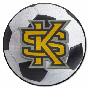 Kennesaw State Owls Soccer Ball Rug - 27in. Diameter, KS