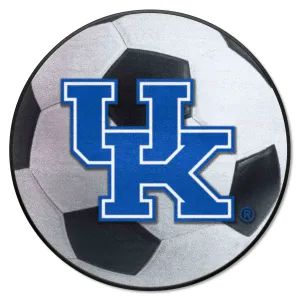 Kentucky Wildcats Soccer Ball Rug - 27in. Diameter, UK Logo