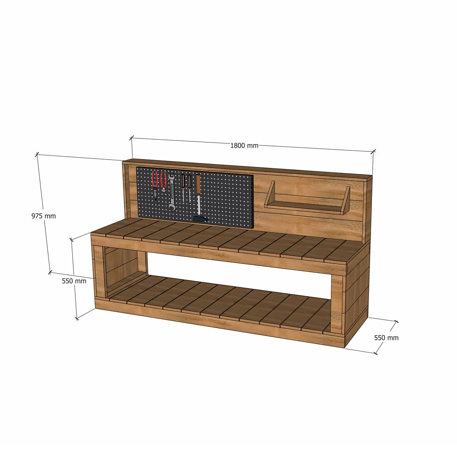 Kids' Workbenches - Best suited outdoors