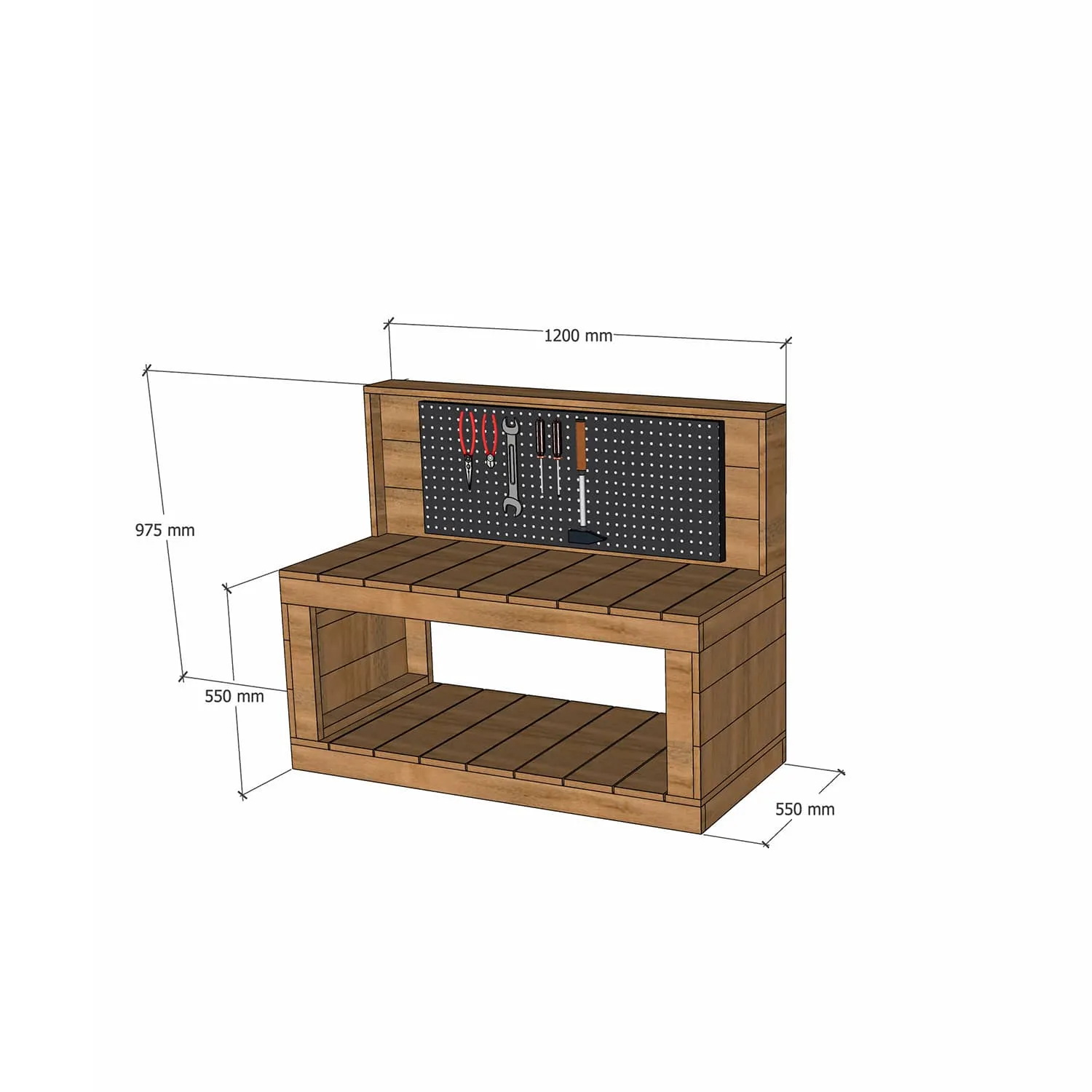 Kids' Workbenches - Best suited outdoors