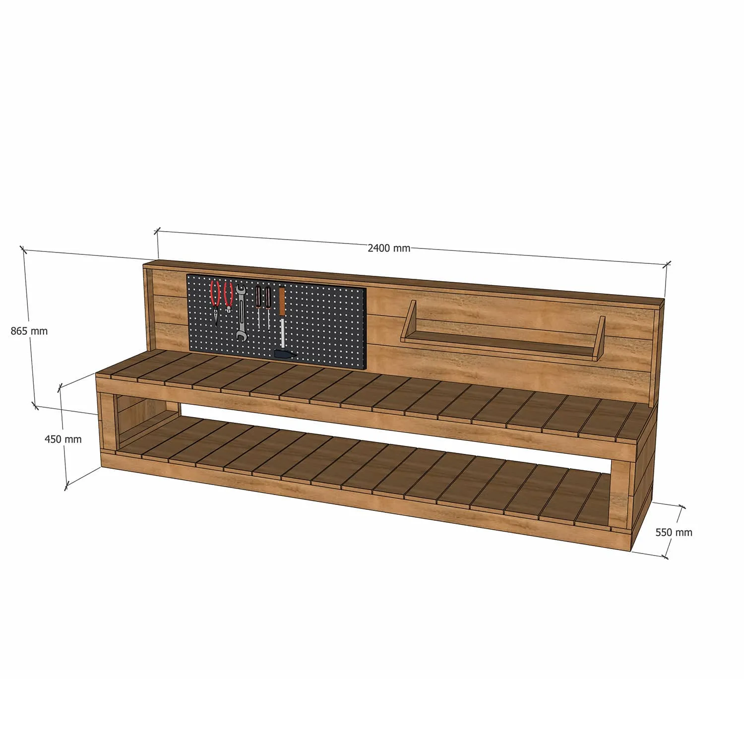 Kids' Workbenches - Best suited outdoors