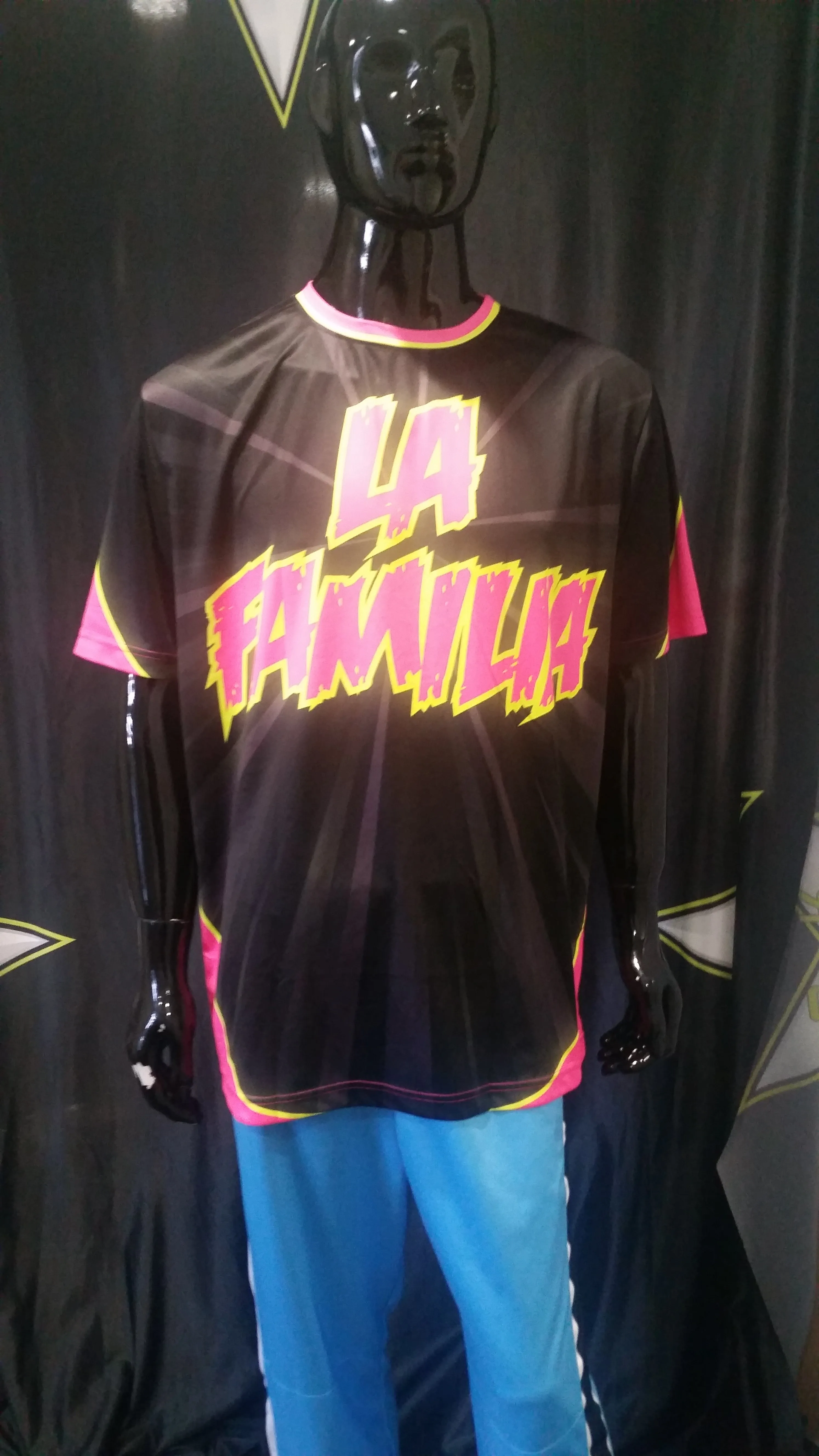 La Familia; Pink - Custom Full-Dye Jersey