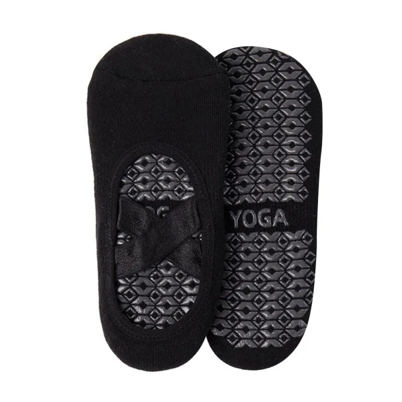 Ladies Anti Slip Cotton Yoga Socks Bandage Sports Girls Ballet Dance Socks For 35-39 yards