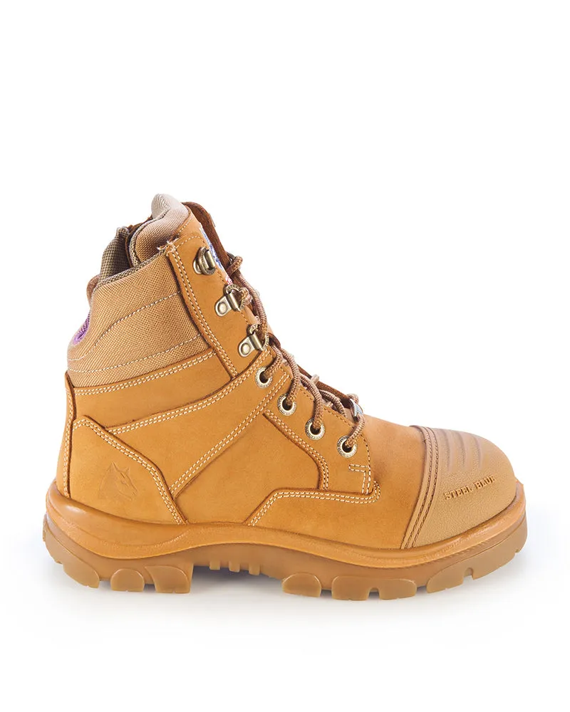 Ladies Southern Cross Zip Side with Scuff Cap - Wheat