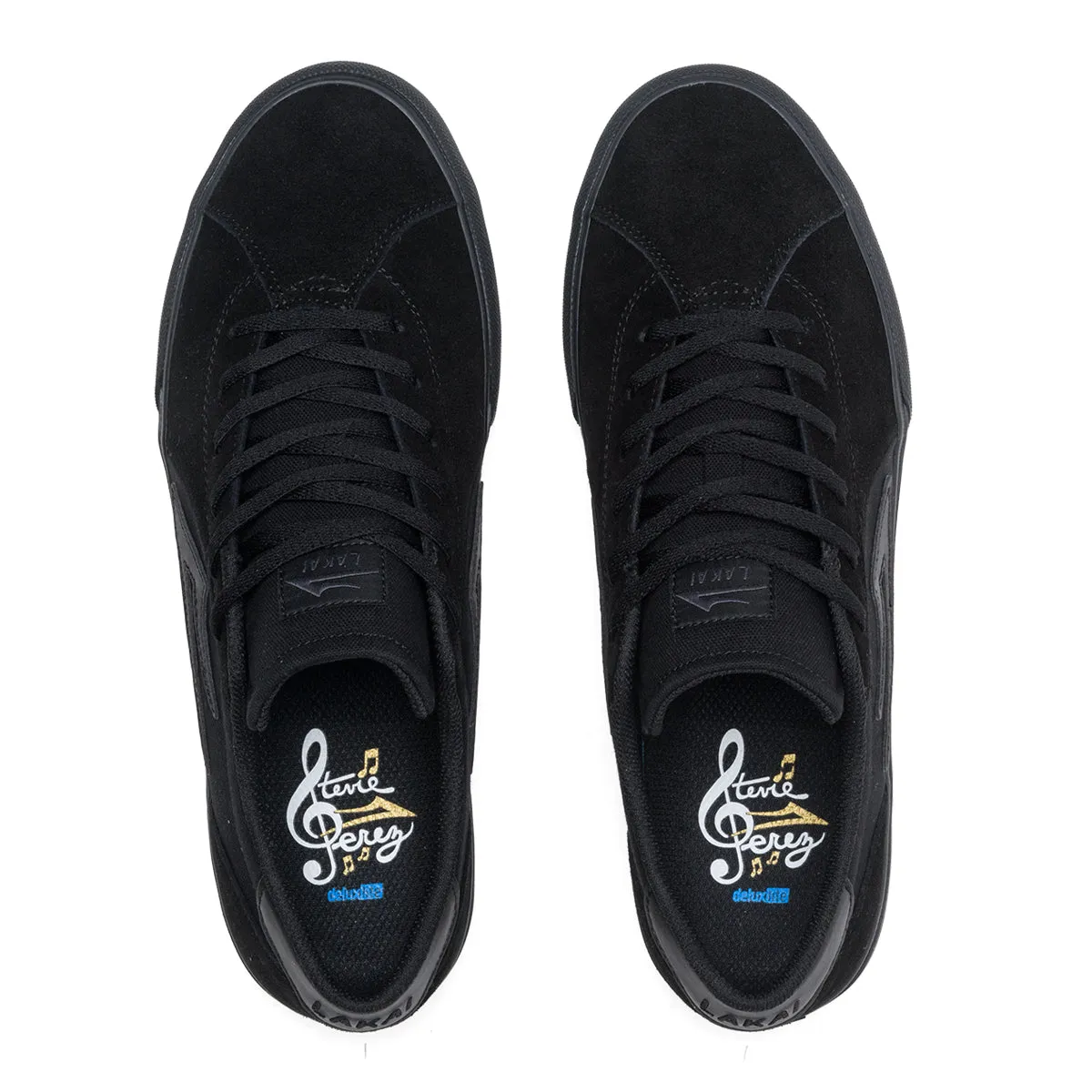 Lakai Shoes Flaco II - Black/Black Suede