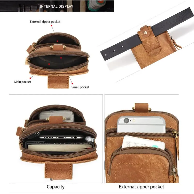 Leisure Sports Large Capicity Business Belt Bag