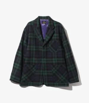 Loafer Jacket – Black Watch Tartan Wool