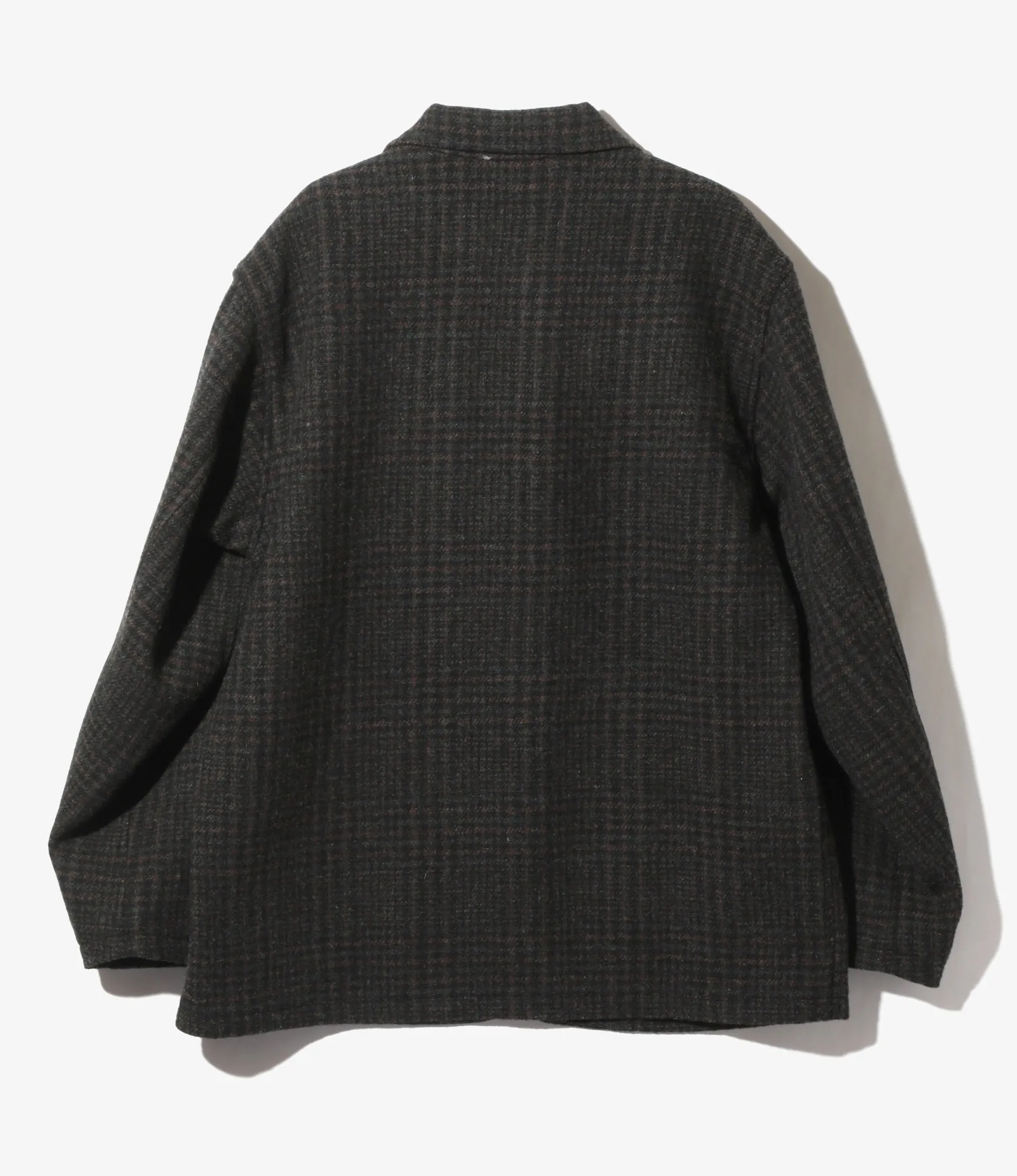 Loafer Jacket – Charcoal Glen Plaid Wool