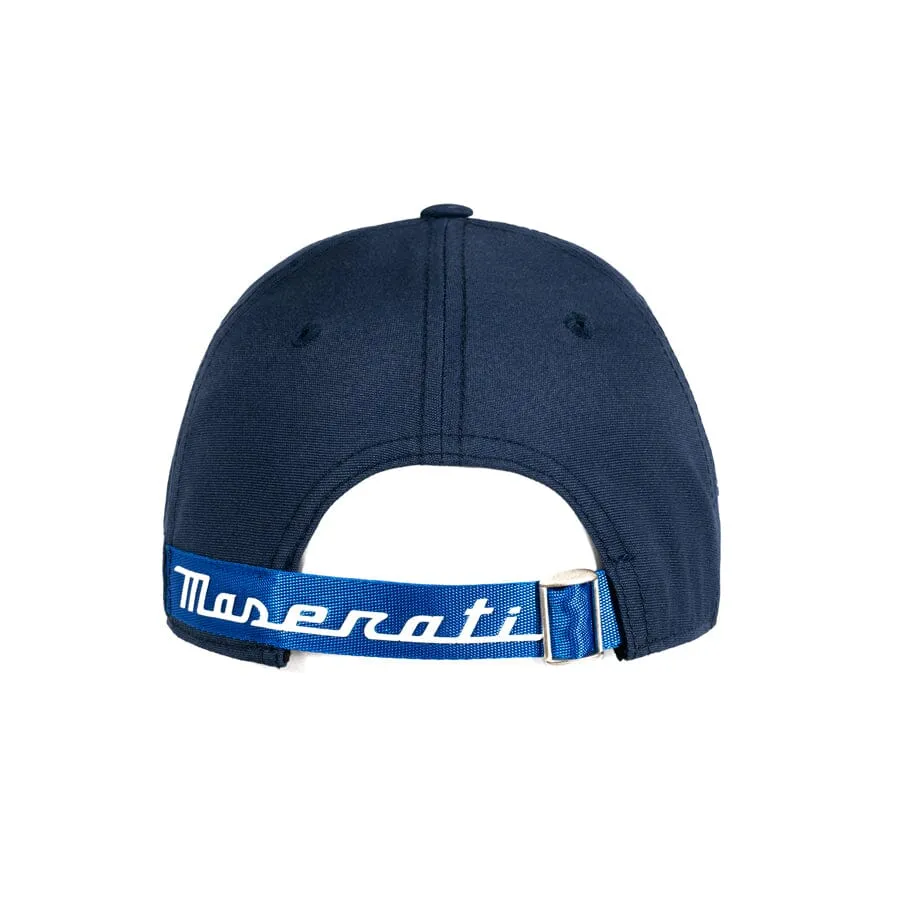 Maserati Trident Patch Baseball Hat - Blue