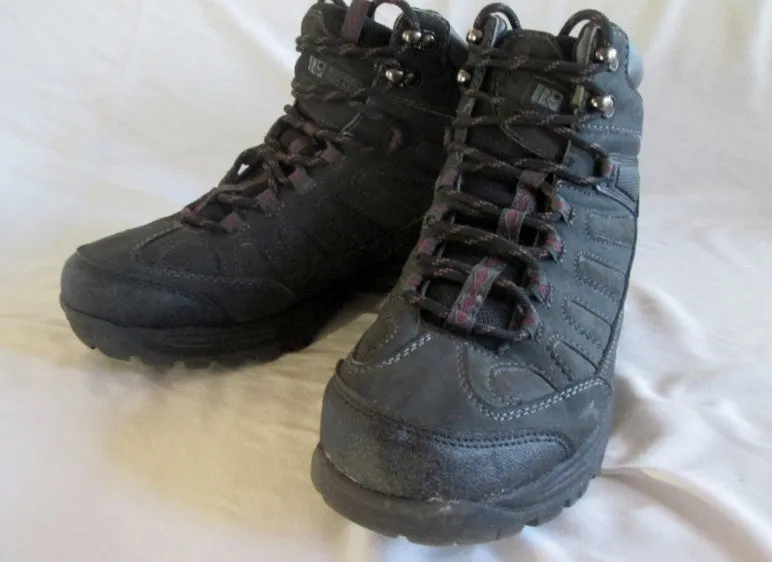 Mens RUGGED OUTBACK Vegan Chukka Boot Shoe Trail Hiking BLACK 9.5 Trekking