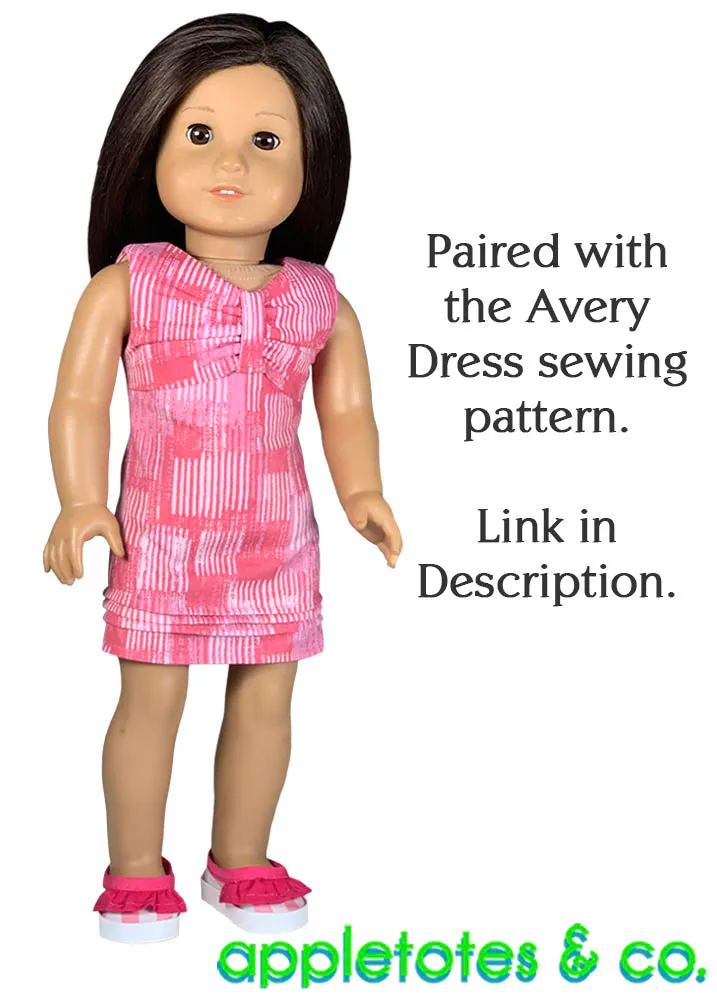 Mia Shoes 18 Inch Doll Sewing Pattern