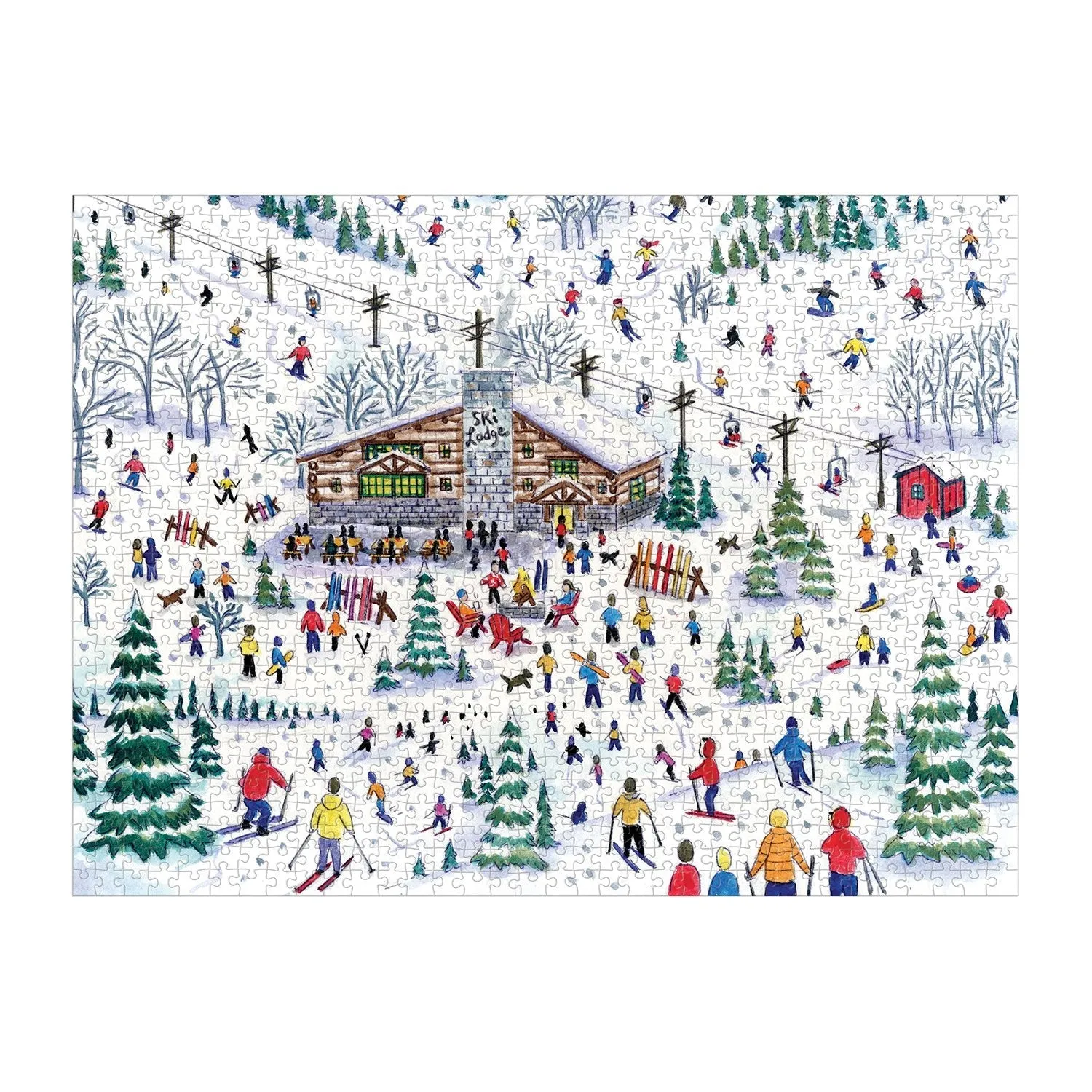 Michael Storrings Apres Ski | 1,000 Piece Jigsaw Puzzle