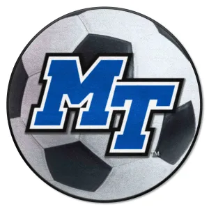 Middle Tennessee Blue Raiders Soccer Ball Rug - 27in. Diameter