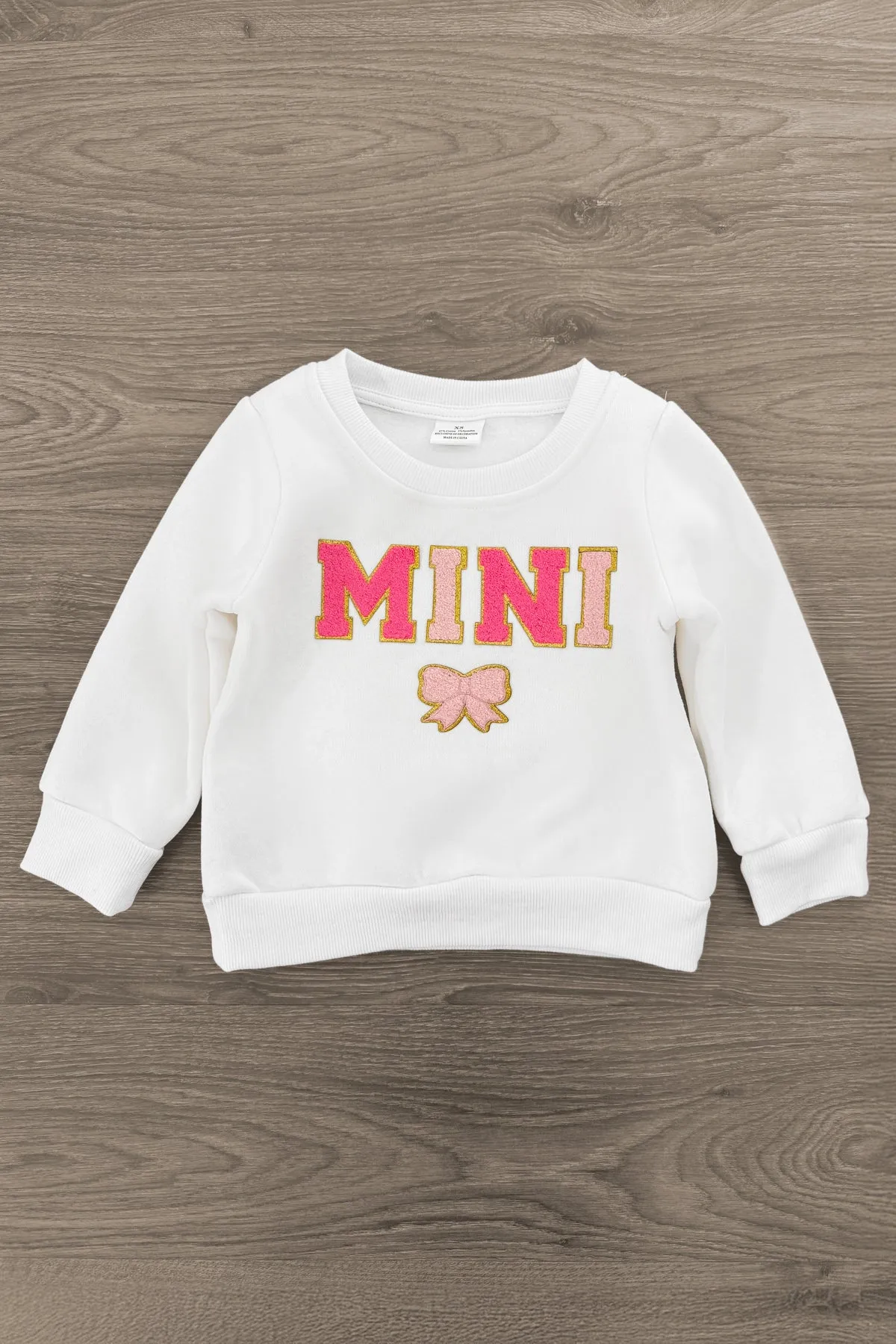 Mom & Me - "Mama & Mini" White Sweatshirt