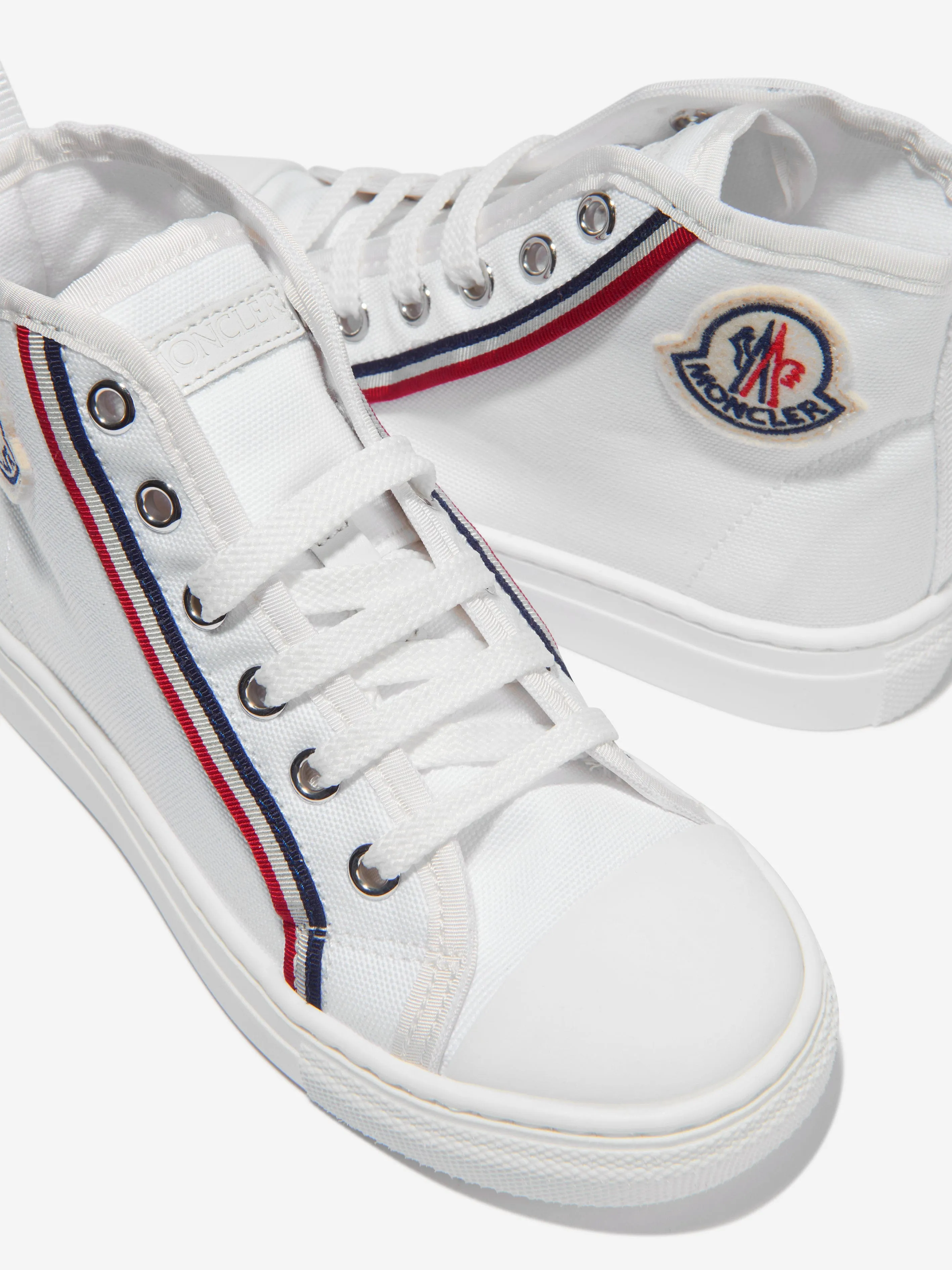 Moncler Enfant Unisex Anyse II High Top Logo Trainers