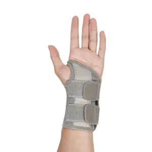 Mouse Tendon Sheath Compression Support Breathable Wrist Guard, Specification: Right Hand L / XL(Silver Gray)