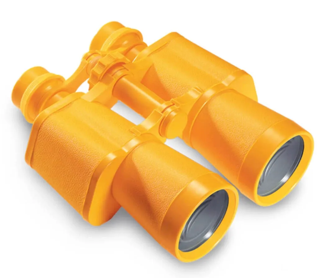 Navir Yellow Binoculars with Case