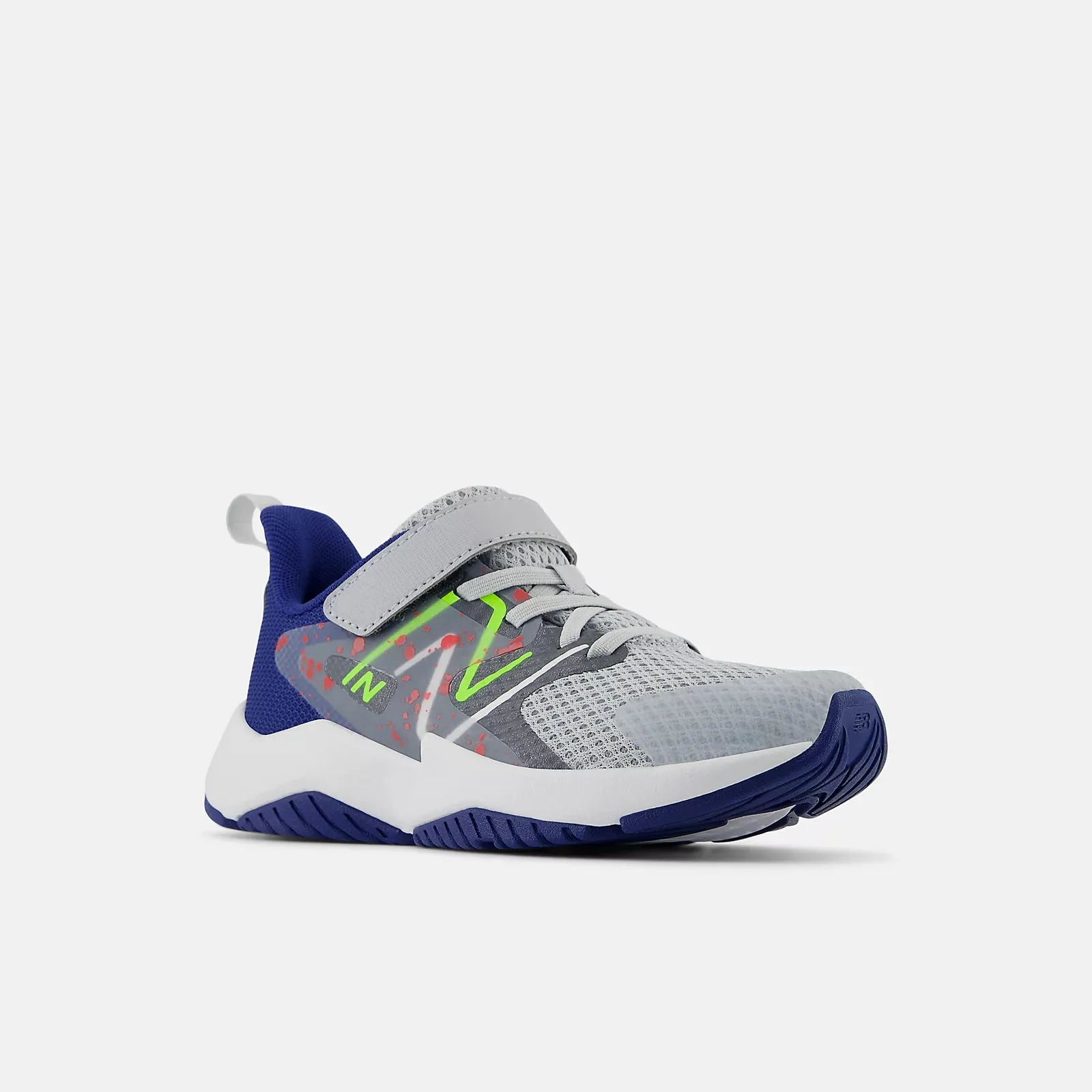 New Balance Rave Run v2 Bungee Lace with Top Strap - Wide Width Available (Toddler/Little Kid))