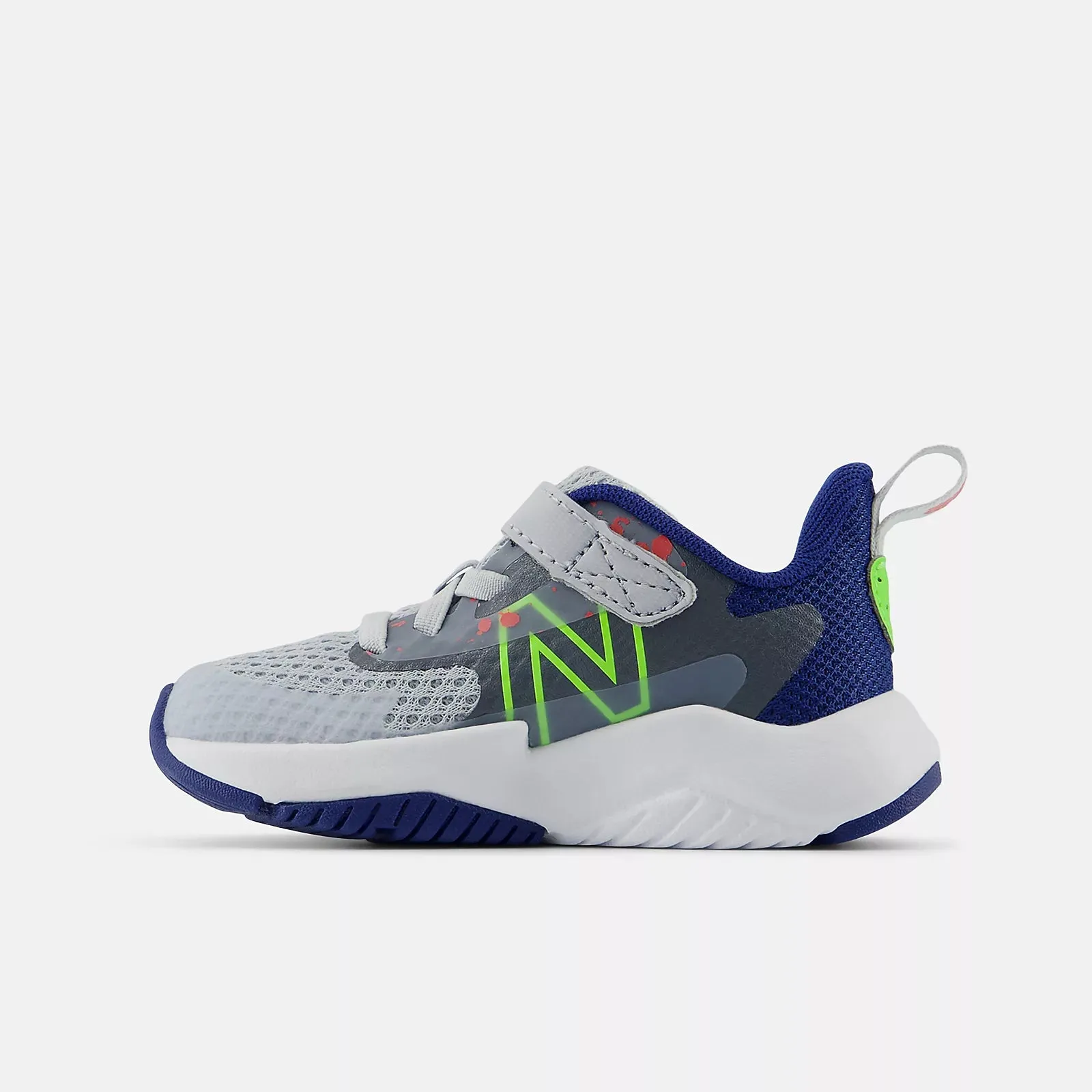 New Balance Rave Run v2 Bungee Lace with Top Strap - Wide Width Available (Toddler/Little Kid))